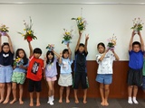 8/1(金)《生花教室_夏休み子ども広場イベント》のご報告💐💐
