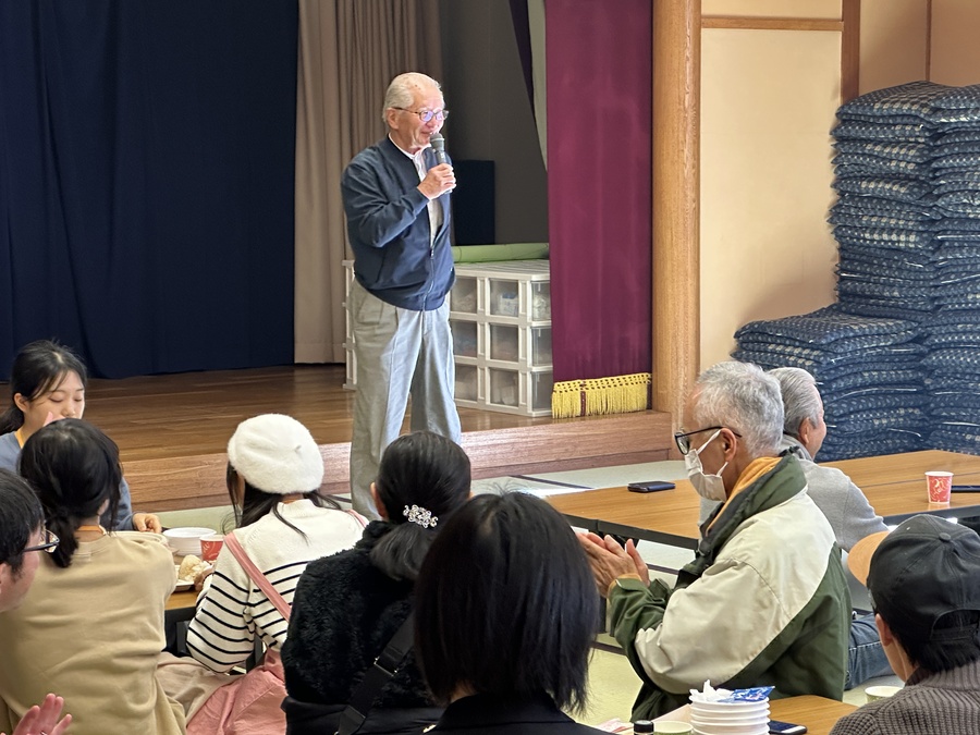 平地域づくり協議会 南田会長による終わりの挨拶